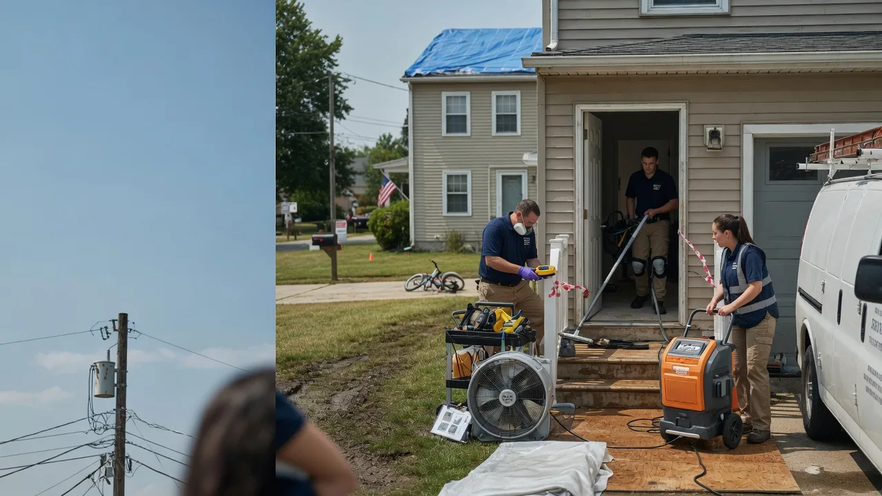 Water Damage Repair in Magnetic Springs, OH near me